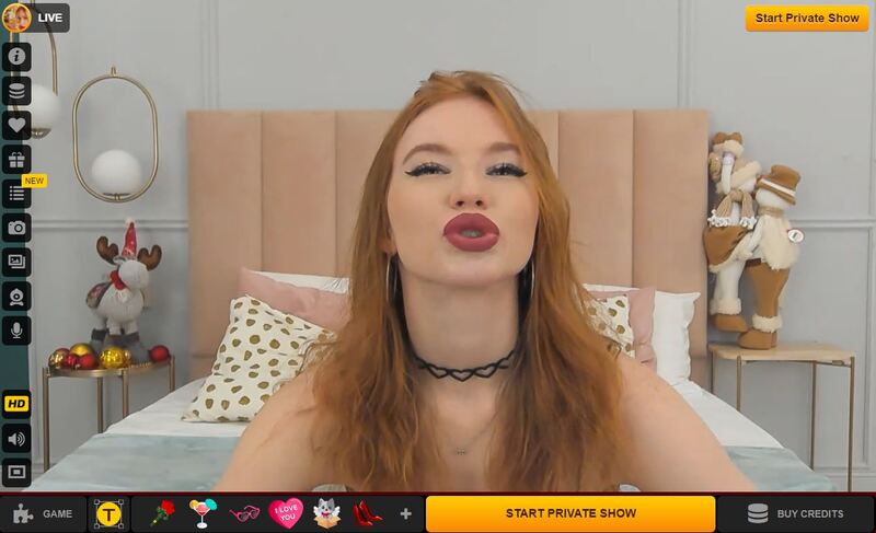 Request an Action from LiveJasmin models like Like Lips and Blow a Kiss
