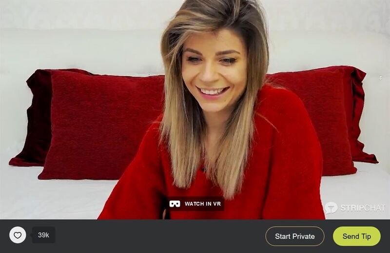 Stripchat has more than 2,500 models performing live at any given time Cute blonde on Stripchat