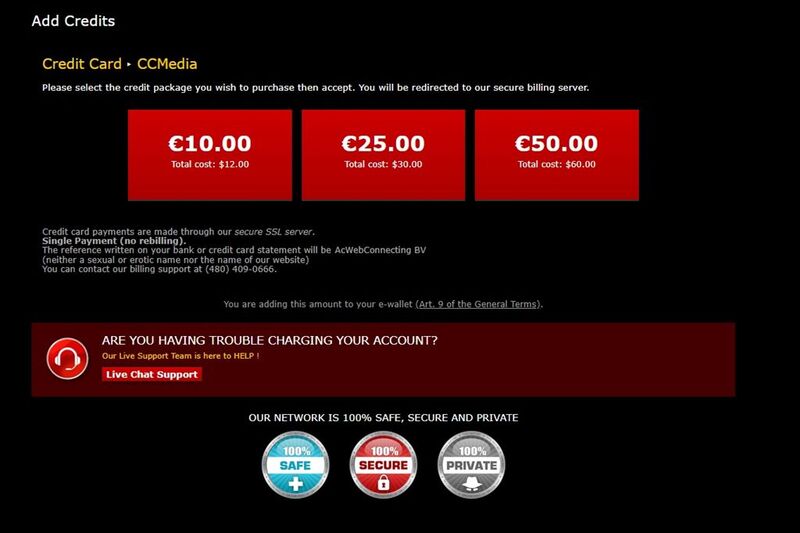xLoveTrans offers a variety of credit bundles for purchase