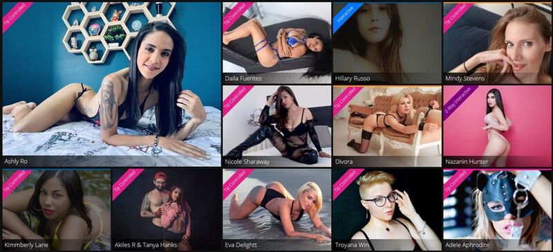 Flirt4Free's Mature category page