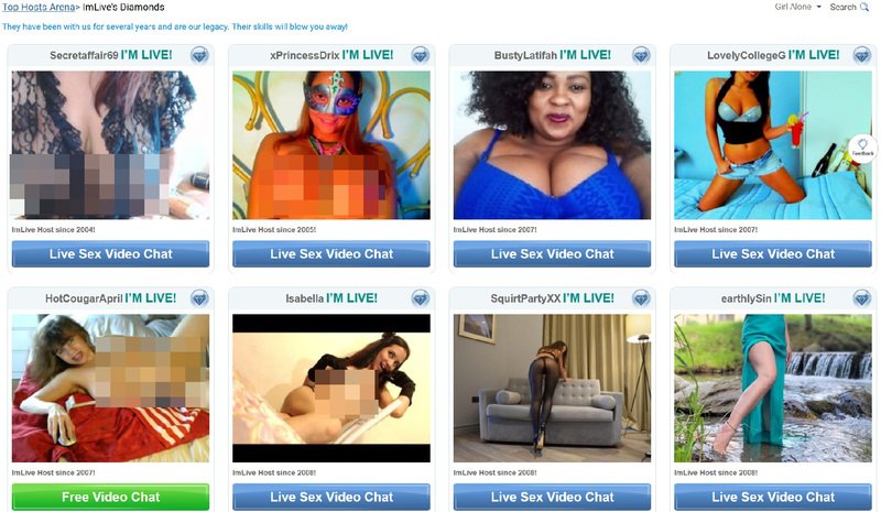 ImLive offers recordable webcam chats from under $1 a minute
