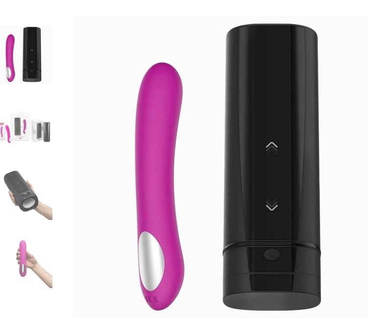 Kiiroo's couples devices - an Onyx toy for men and a Pearl vibrator for women
