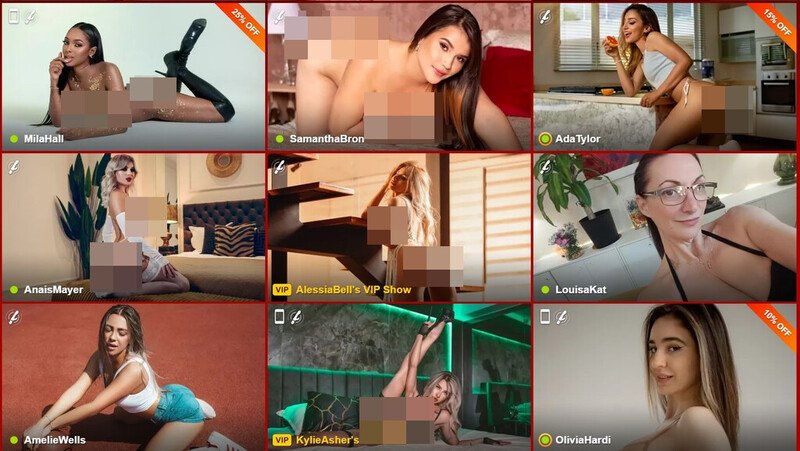 LiveJasmin offers a diverse variety of talented webcam models