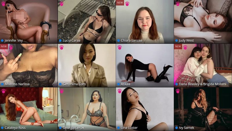 Flirt4Free offers a diverse cast of webcam models